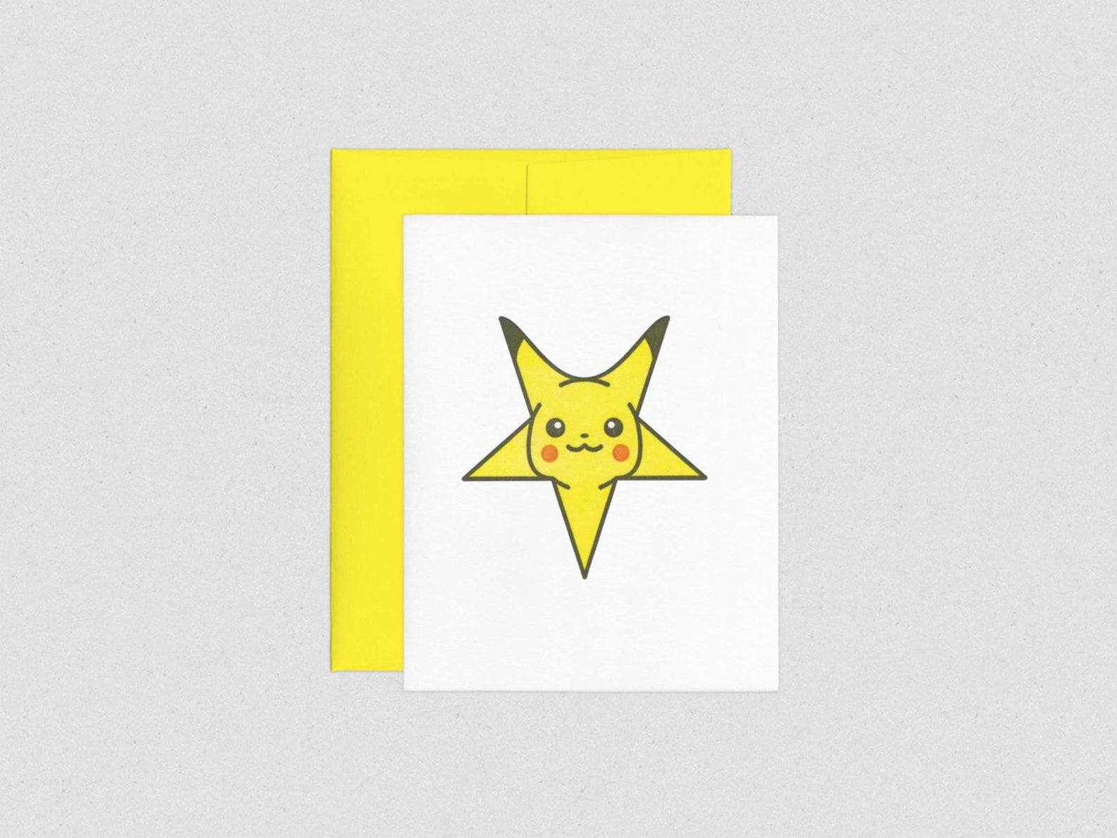 Pikachu Pentagram Pokemon Card – Vinyl Fantasy BK